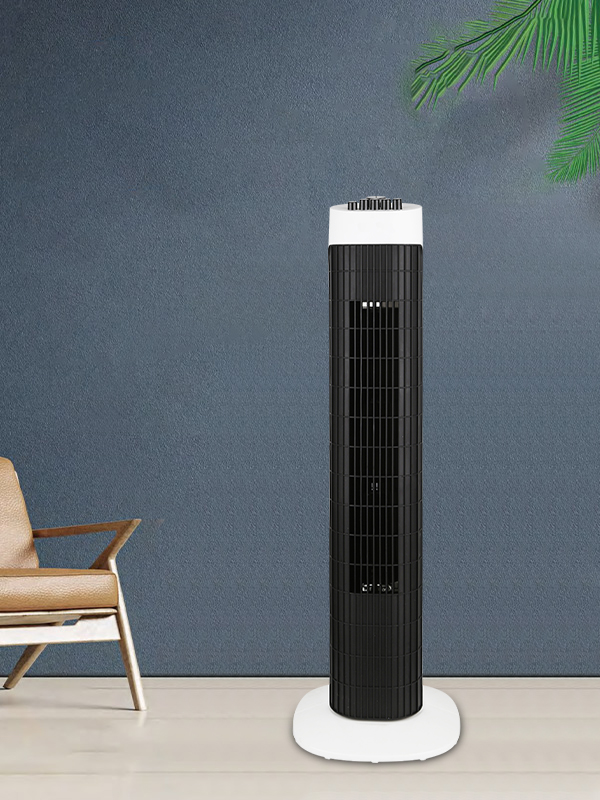 TF803T 45W Pemanas Kipas Menara Paparan LED Tiga Kelajuan Dengan Tapak Boleh Cabut